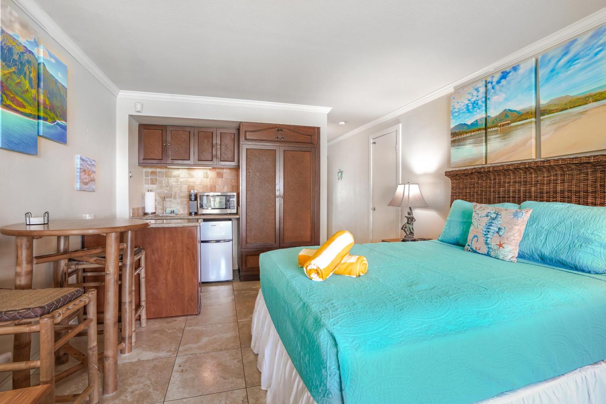 Seaview At The Islander On The Beach Oceanview Studio 201 Kapa'a Exterior photo