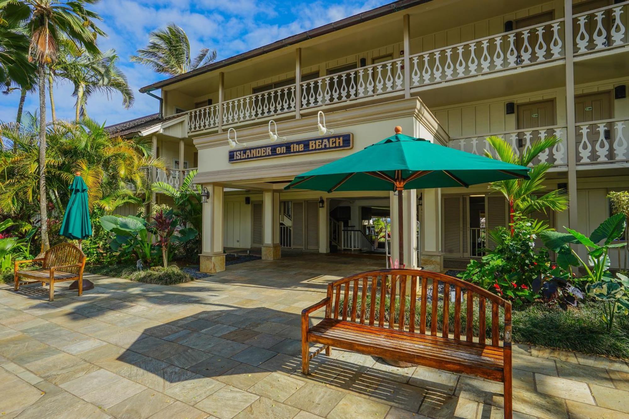 Seaview At The Islander On The Beach Oceanview Studio 201 Kapa'a Exterior photo