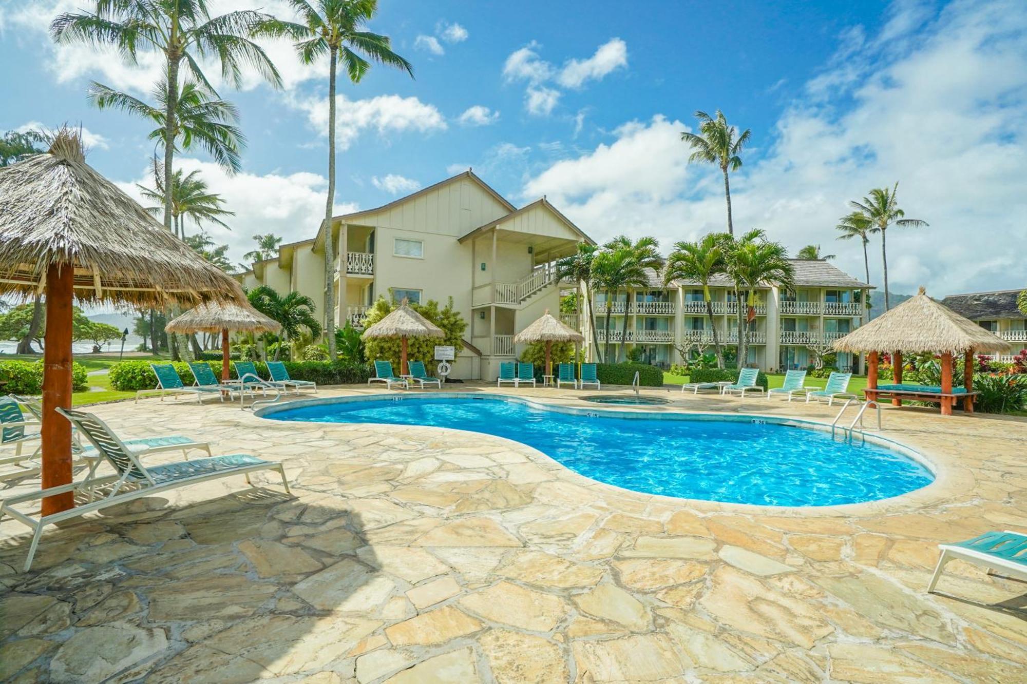 Seaview At The Islander On The Beach Oceanview Studio 201 Kapa'a Exterior photo